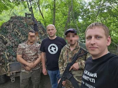 Саратовский общественник Петр Баранников отвез в Запорожье гуманитарный груз и попал под атаку БПЛА