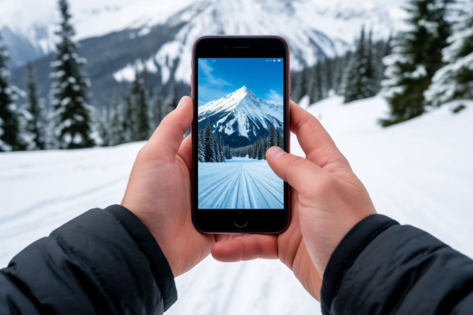 Камчатка поддержала инициативу о запрете использования смартфонов на переходах. Фото: ИИ