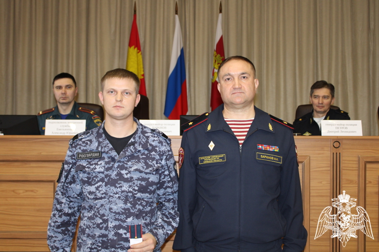 В Управлении Росгвардии по Липецкой области подвели итоги служебно-боевой деятельности за 2025 год