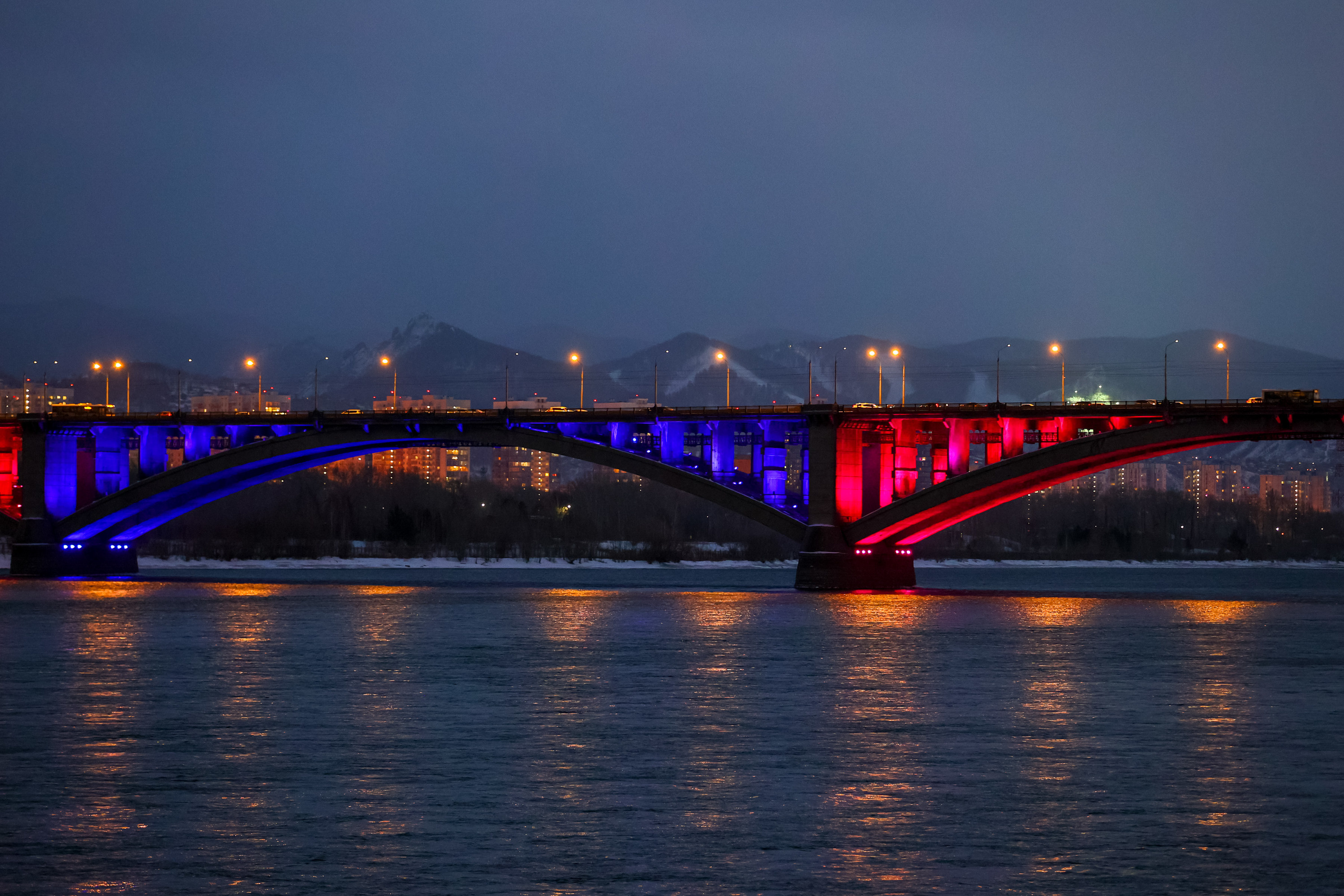 енисей мост в красноярске