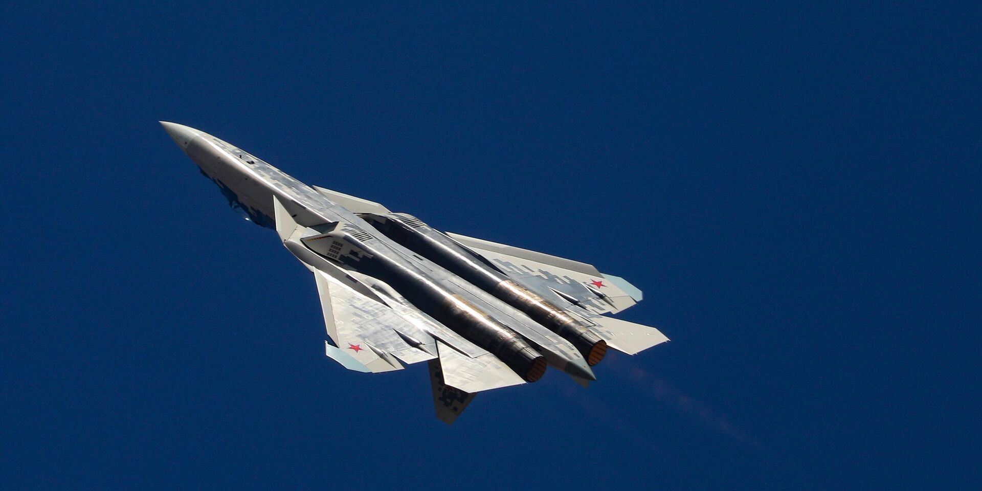 Российский истребитель Су-57 на XV международной выставке авиакосмической техники Aero India 2025 - ИноСМИ, 1920, 13.11.2025