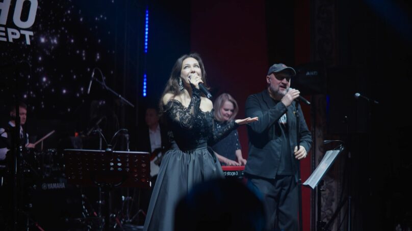 Киноконцерт с привкусом ретро завершил фестиваль «Зимние каникулы на Балтике»