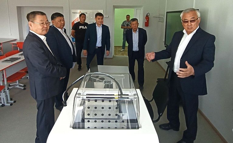 Баир Жамсуев посетил Могойтуйский район