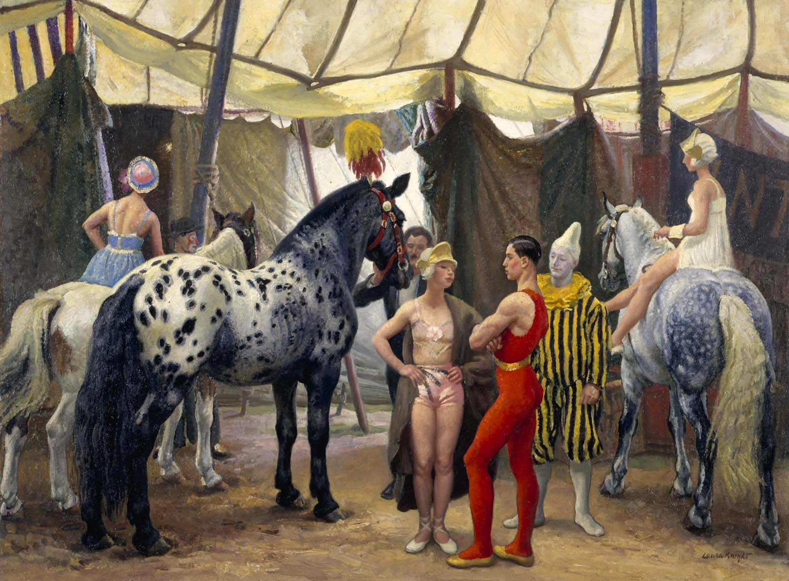 Лаура Найт. Бродячий цирк. 1938