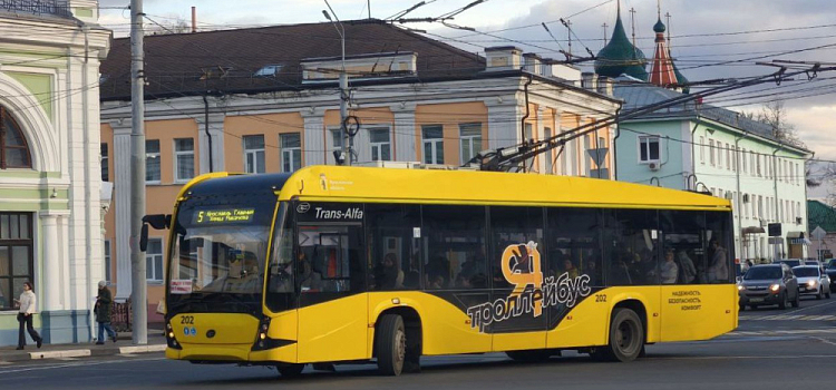 В Ярославле девять новых троллейбусов отдадут на переоборудование