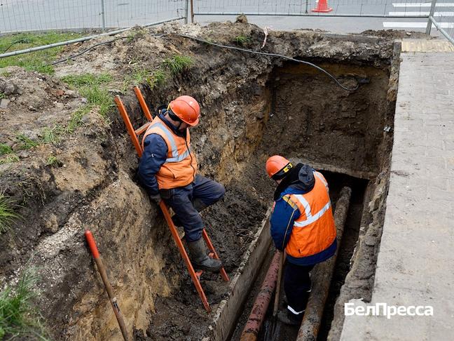 В Белгороде с начала года отремонтировали 1,7 км повреждённых тепловых сетей - Изображение 2