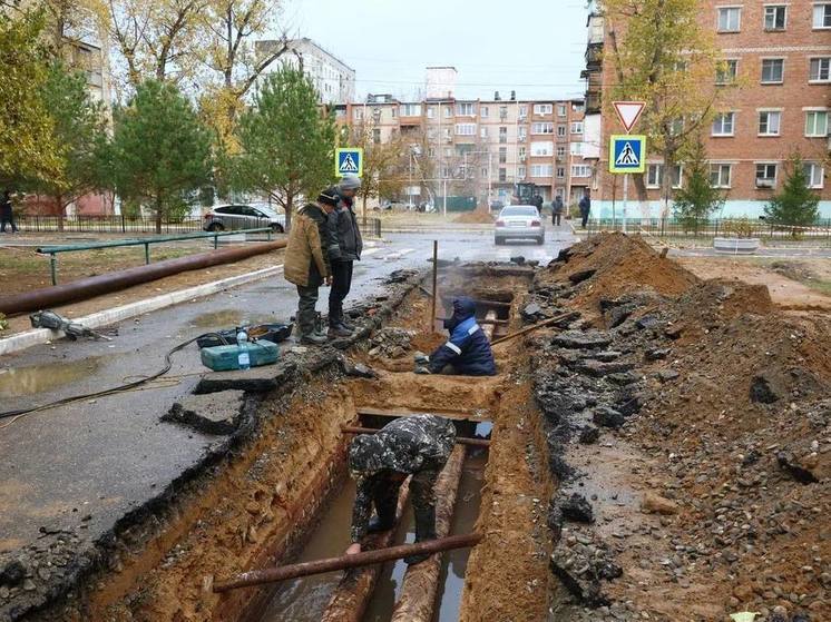 Для решения проблемы с отоплением в городе Нариманов заменят два участка магистральной теплотрассы