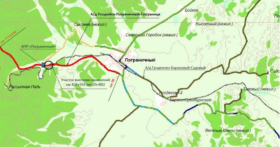 фото: скриншот из аукционной документации | Ради дороги в Китай у крупного в Приморье СВХ изъяли 200 тысяч «квадратов» недвижимости