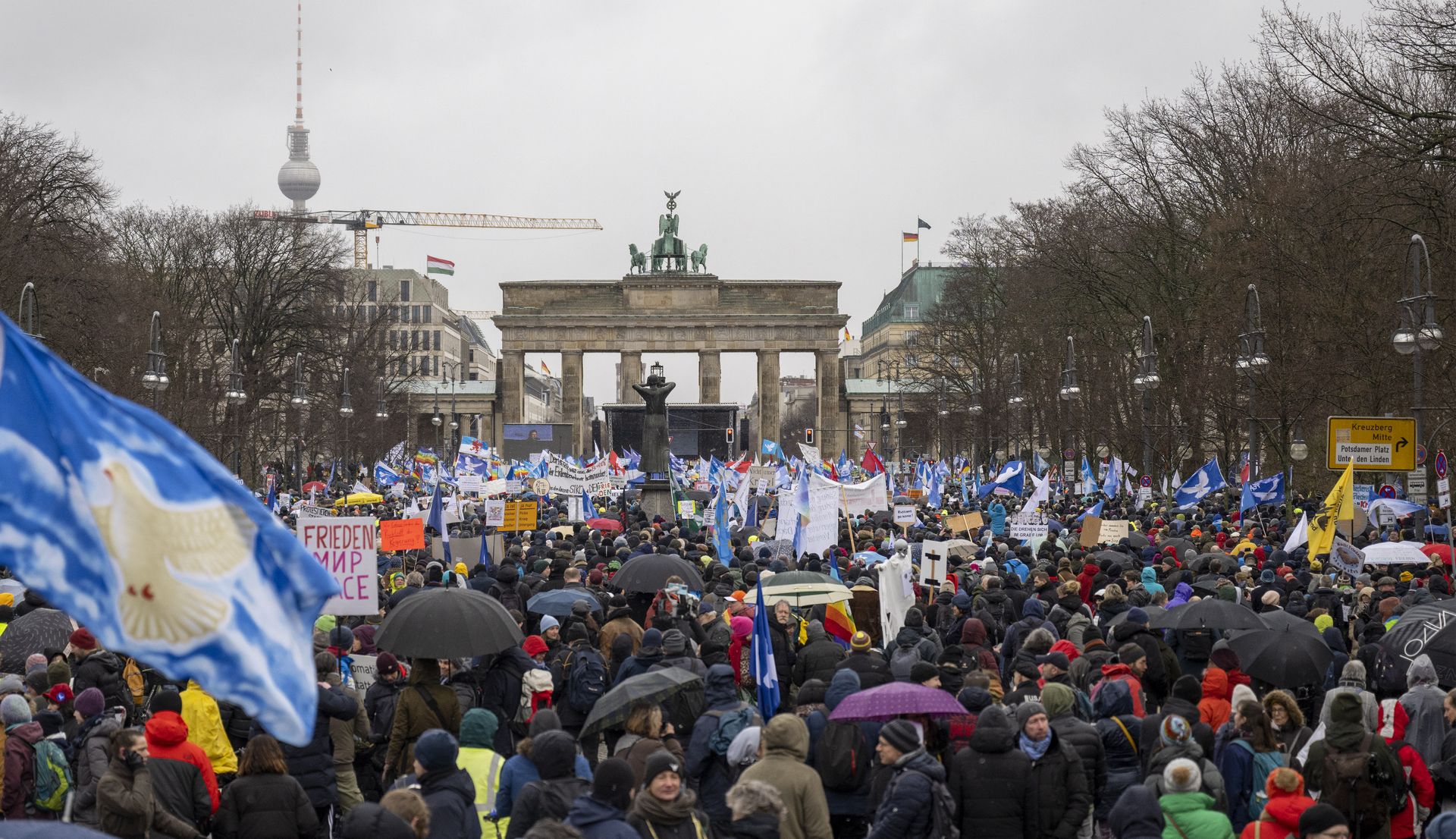 митинг в берлине