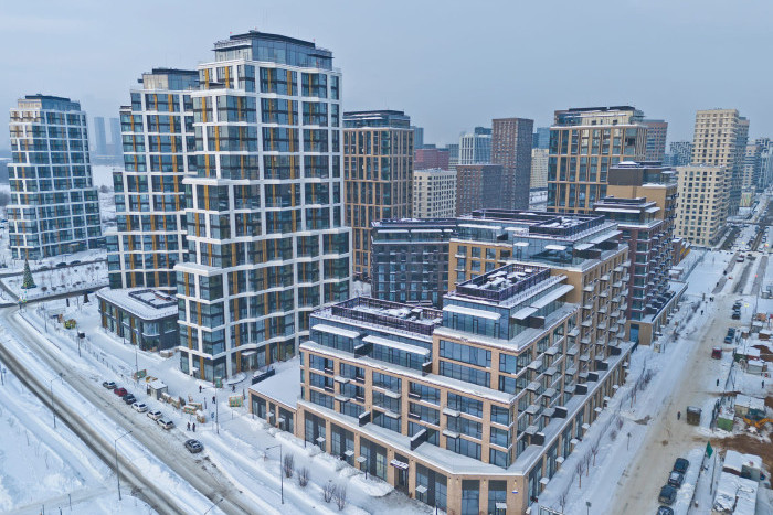 Началось заселение одного из домов в ЖК 