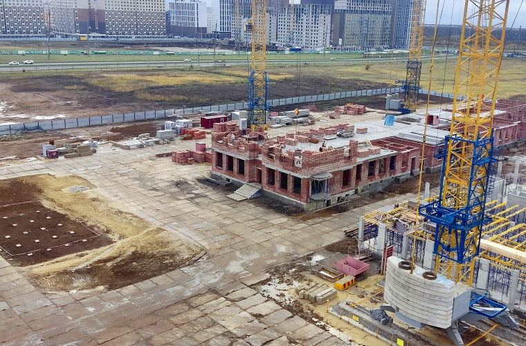 Возведение новой школы на улице Андрея Голуба