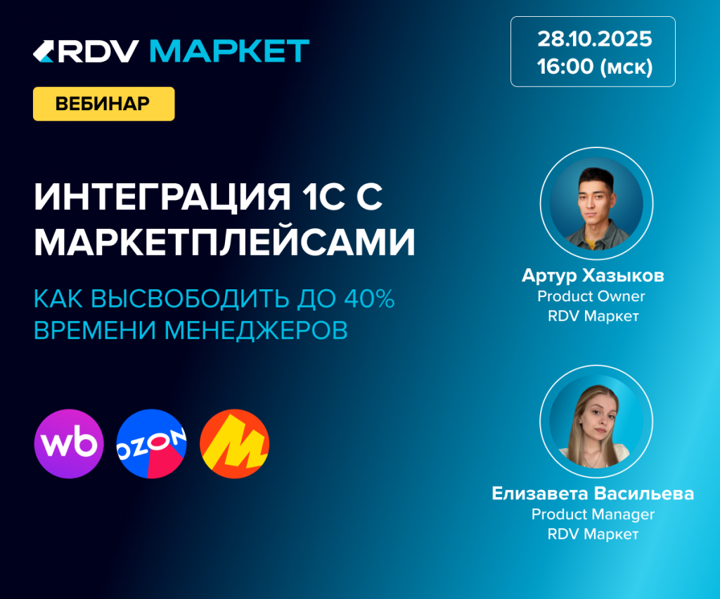 Интеграция 1С с маркетплейсами: 