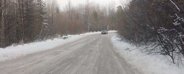 В Бурятии жители района пожаловались на сплошной гололёд