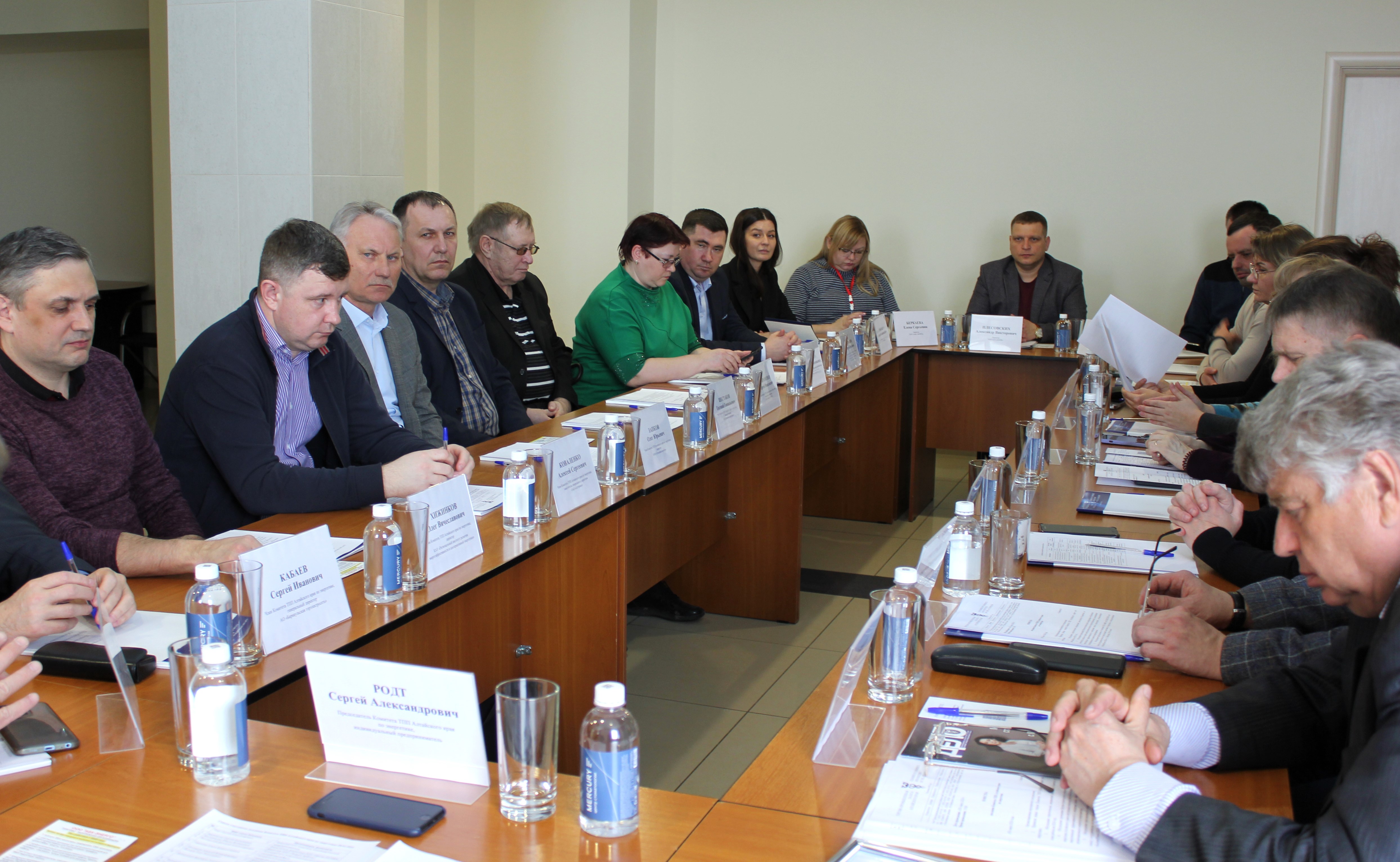 Члены Комитета ТПП Алтайского края по энергетике