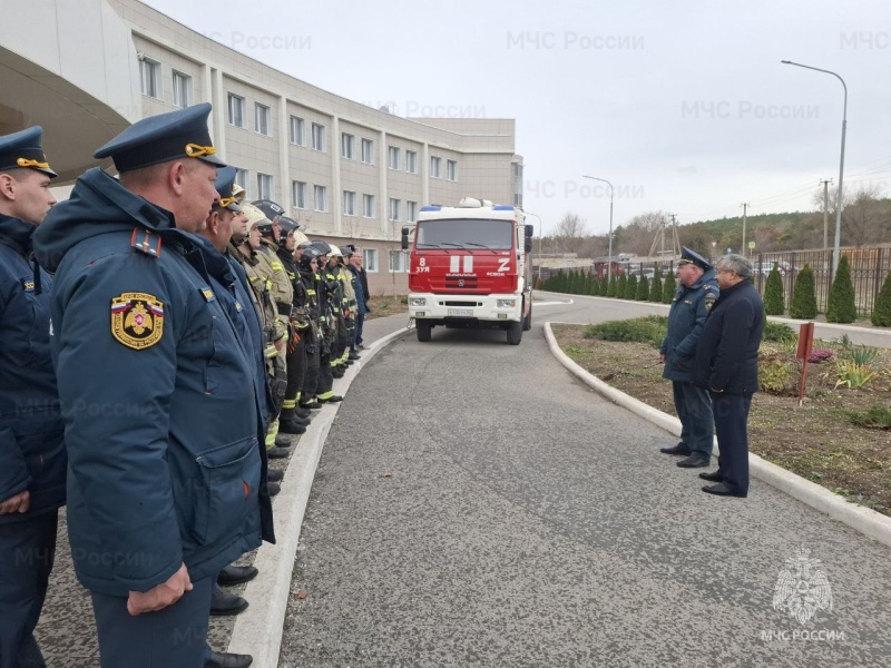 Сотрудники МЧС России провели учения в Белогорском психоневрологическом интернате