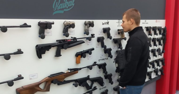 Ижевский механический завод представил новое пневматическое оружие на выставке в Москве