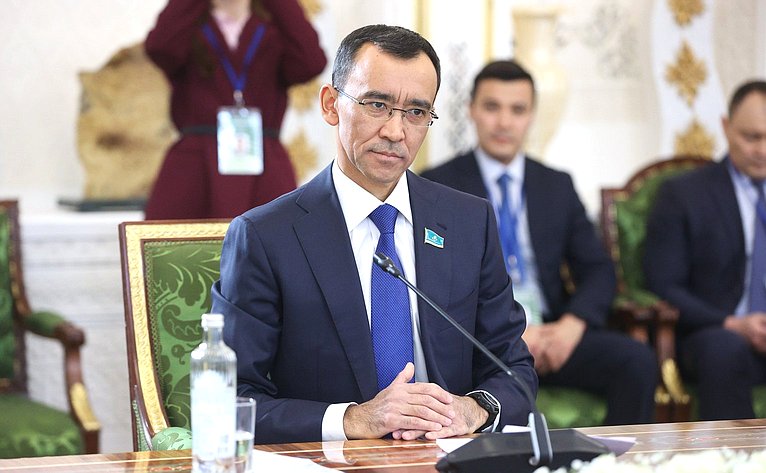 Встреча Председателя Совета Федерации Валентины Матвиенко с Председателем Сената Парламента Республики Казахстан Мауленом Ашимбаевым