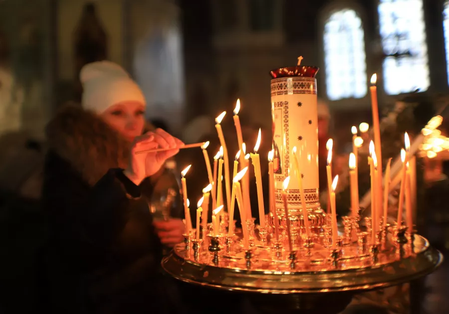 Крестный ход 2024 год. Крещение. 