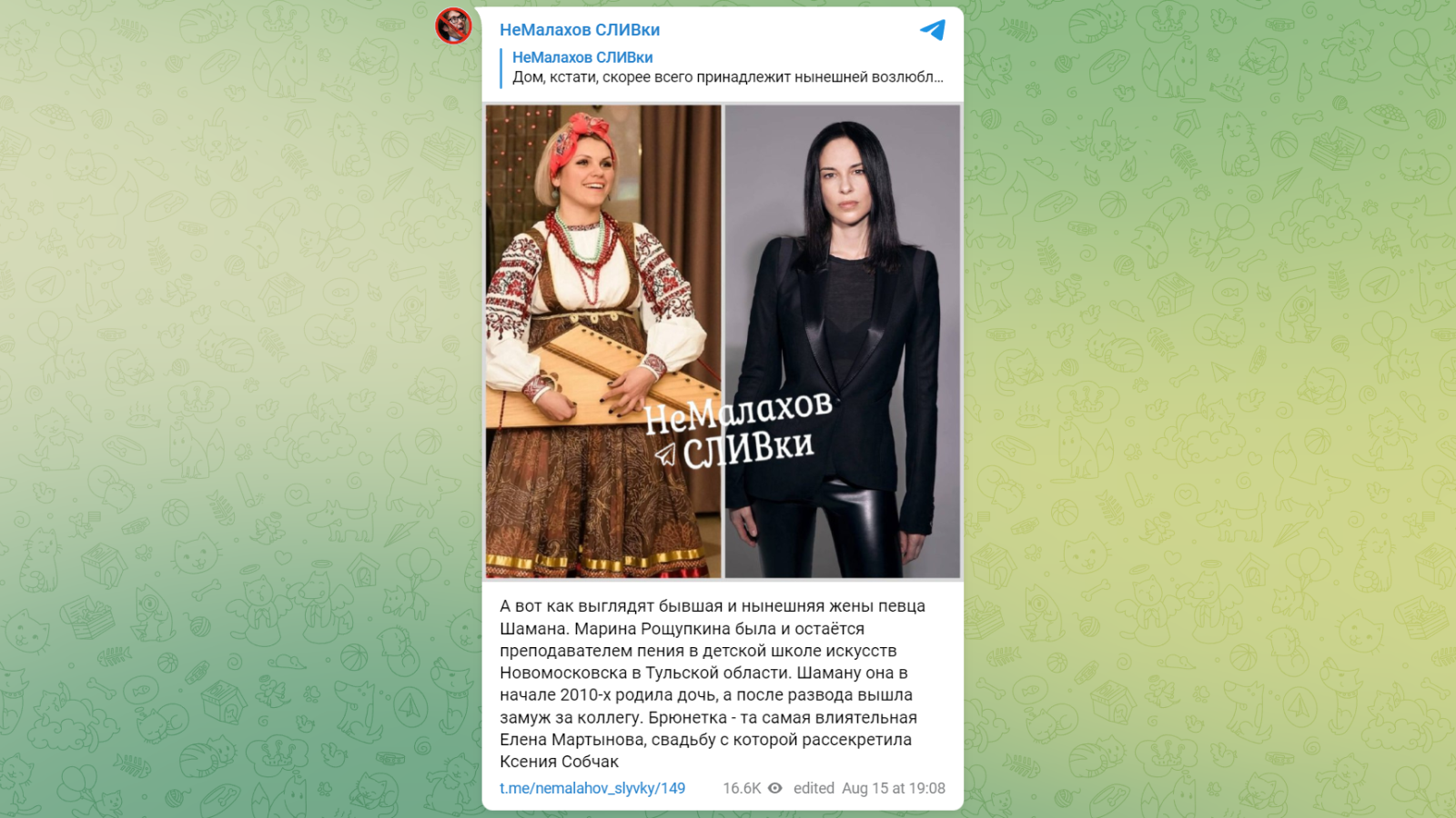 Как карьера зависит от внешнего вида? Две жены певца SHAMAN и секрет его взлета 