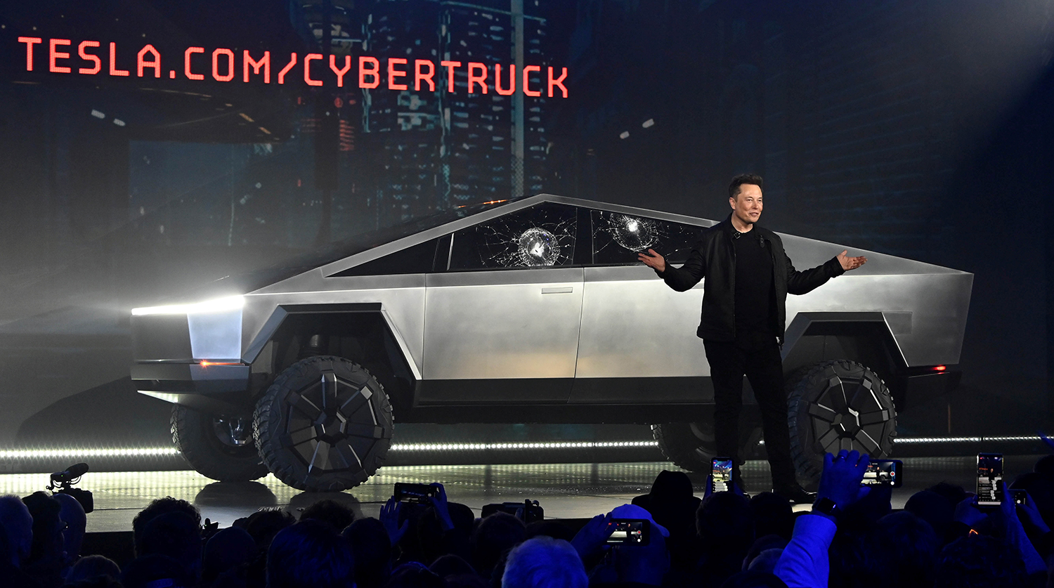 Tesla cyber truck презентация