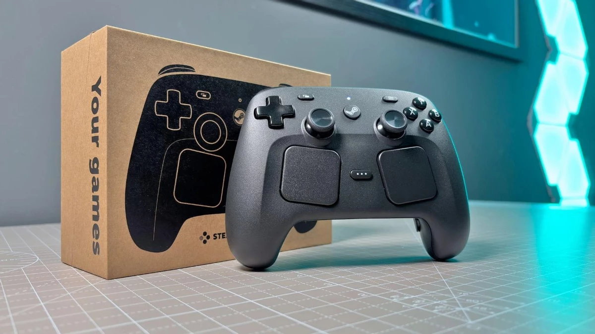 Новый Steam Controller умеет кричать при падении и это не шутка