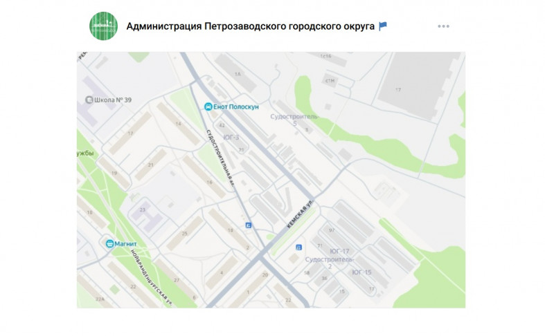схема проезда
