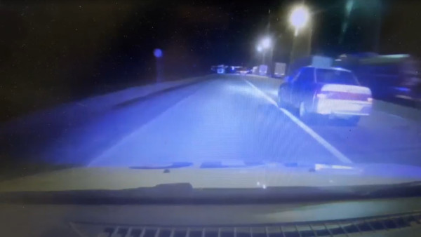 Самарские автоинспекторы опубликовали видео погони на федеральной трассе 