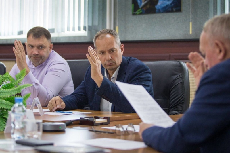 При департаменте гражданской защиты и пожарной безопасности состоялось заседание Общественного совета