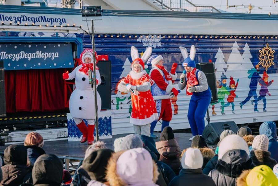 Когда в Амурскую область приедет Дед Мороз на своем поезде