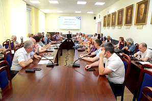 На ректорате ВолгГТУ рассматривали эффективное использование научного оборудования и другие вопросы