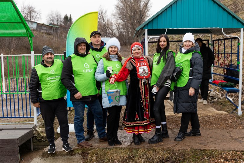 Сбер восстановил источник в селе Красноусольский в рамках проекта «Родники Башкирии»