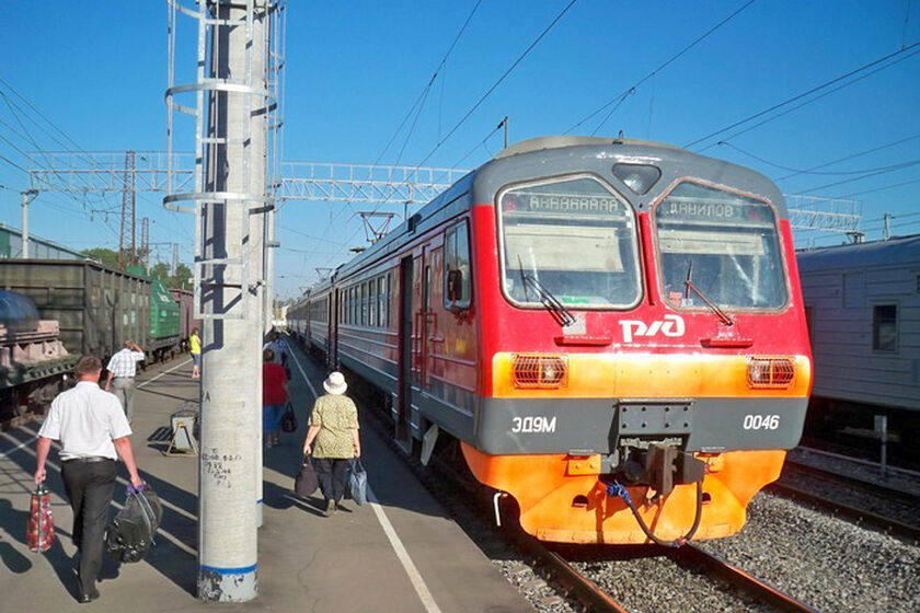 Электричка семигородняя вологда