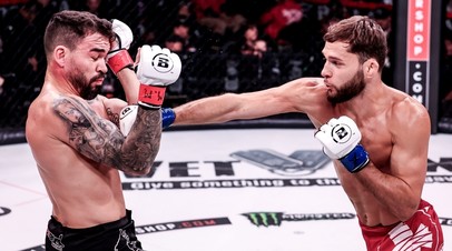 Бойцы Bellator Патрики Фрейре и Александр Шаблий