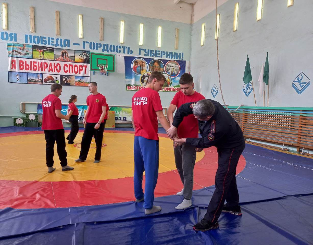 Cостоялось обучение бойцов и командиров общественного объединения правоохранительной направленности «Отряд содействия полиции 