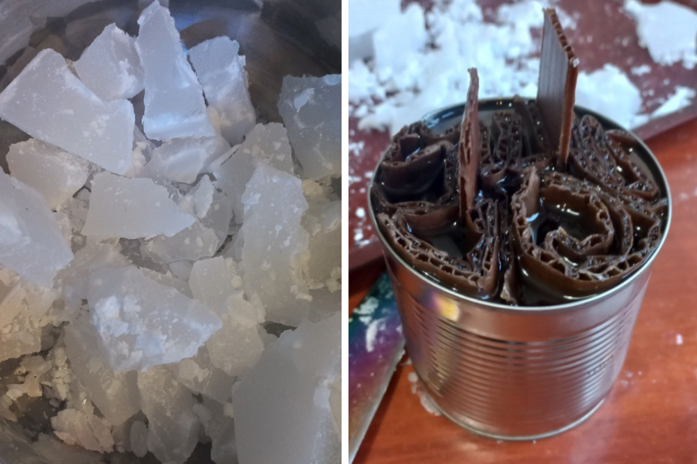 как выглядит окопная свеча