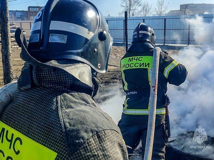 В Зауралье за сутки ликвидировали пять пожаров