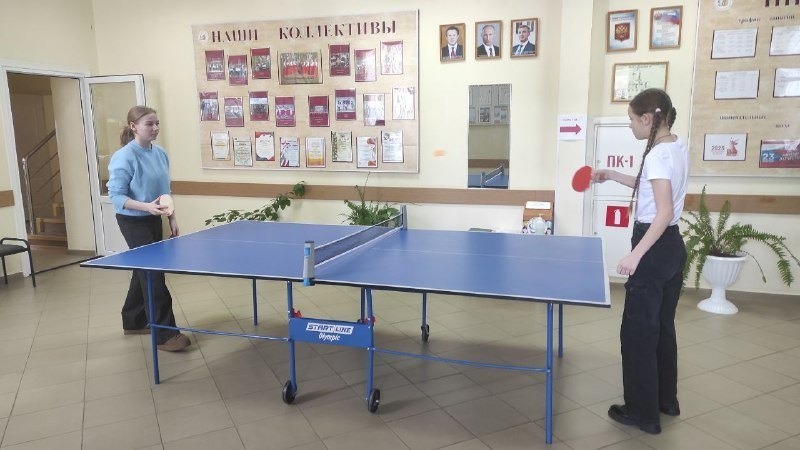 Соревнования по настольному теннису «Рыцарский турнир» прошли в Доме культуры села Сапрыкино