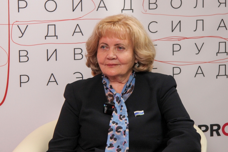 Людмила Бабушкина, председатель Законодательного собрания Свердловской области
