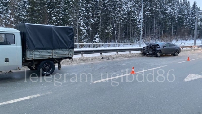 Ребенок пострадал в ДТП в столице Югры