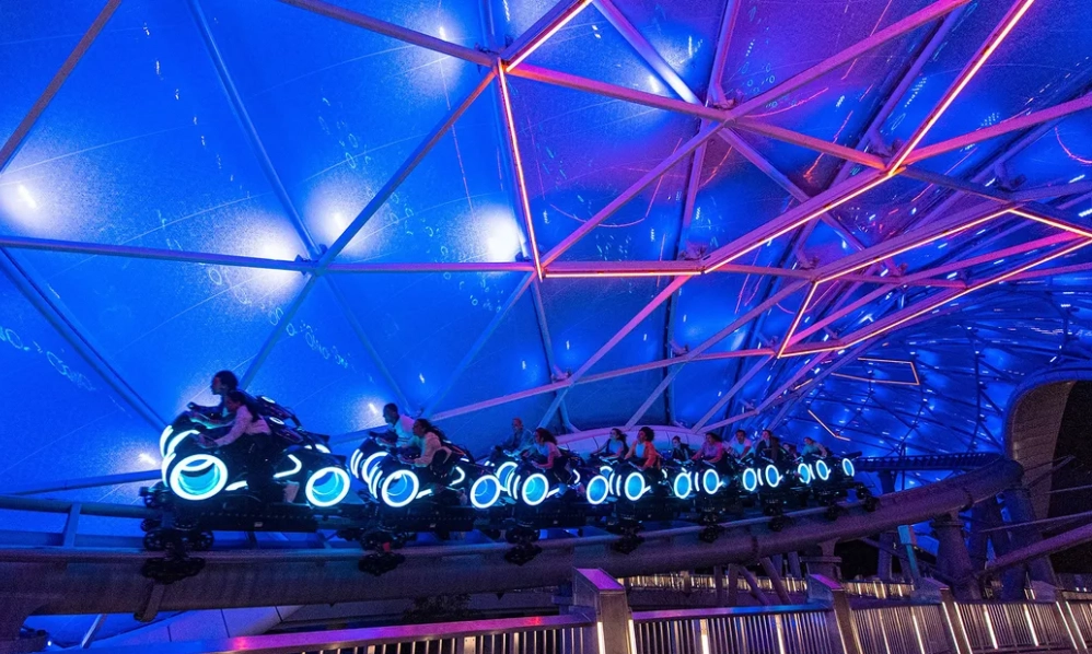 Tron Lightcycle Power Run