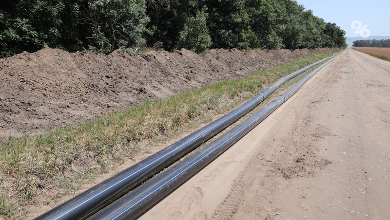 Водоснабжение улучшили для 3 тыс. жителей Труновского округа