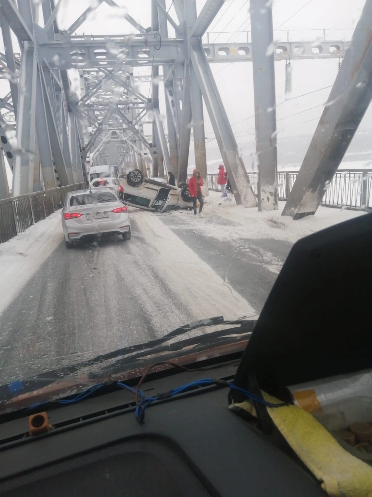 авария на мосту сегодня