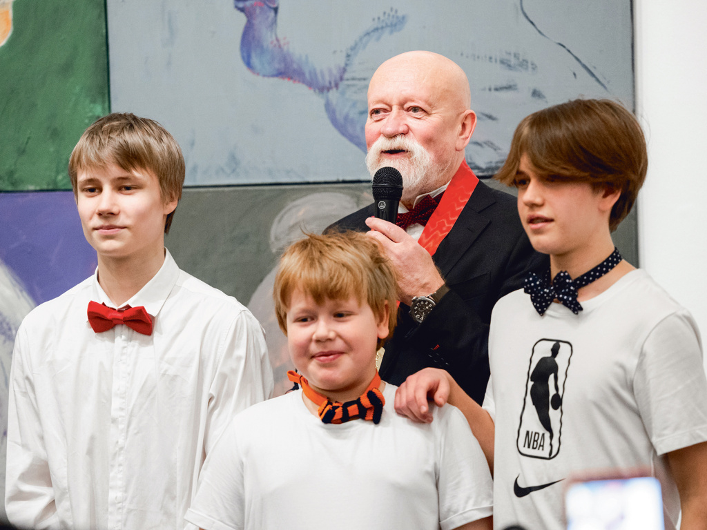 С любимыми внуками