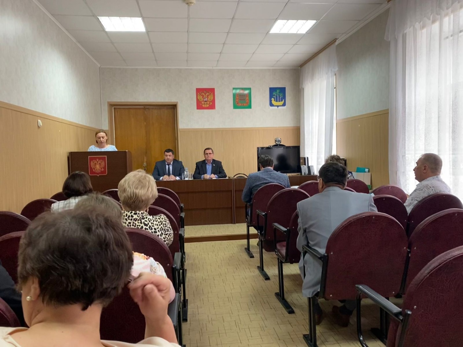Состоялось заседание восьмой сессии Собрания представителей Сосновоборского района Пензенской области пятого созыва