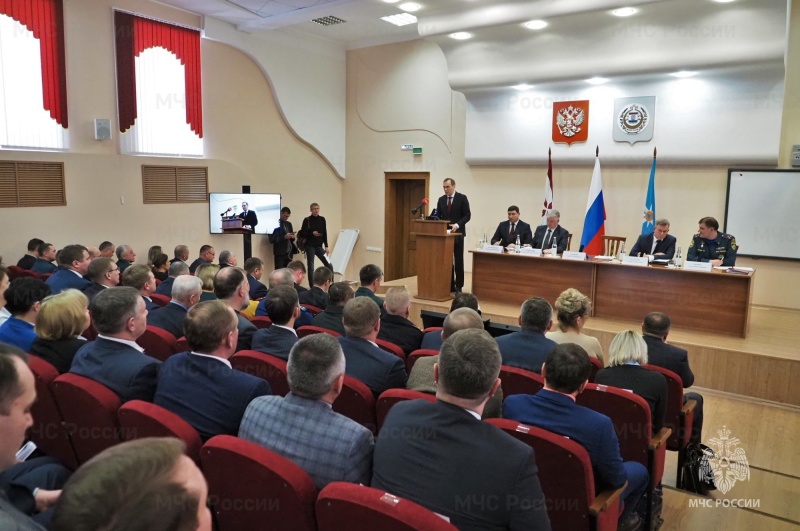 Состоялось подведение итогов деятельности территориальной подсистемы РСЧС Республики Мордовия за 2022 год