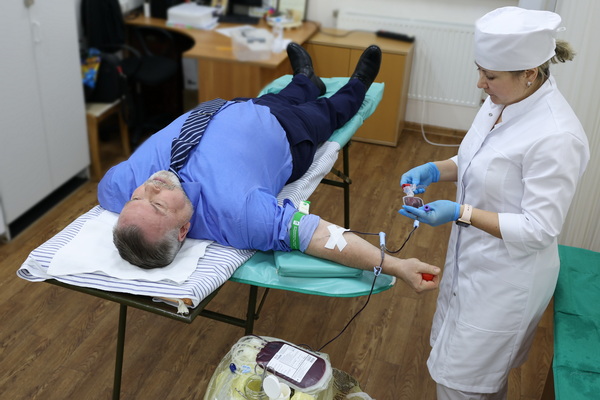 Сотрудники ФСИН России приняли участие в акции по добровольной сдаче донорской крови 