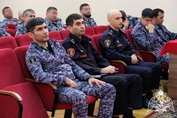 В Управлении Росгвардии по Республике Дагестан подвели итоги служебно-боевой деятельности за 2025 год