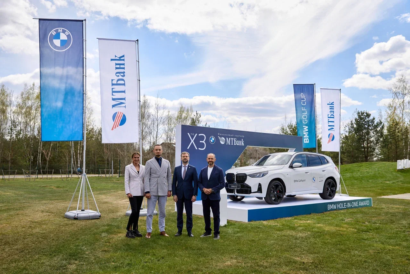 Новый BMW X3 – награда в конкурсе Hole in One в гольф-сезоне-2026