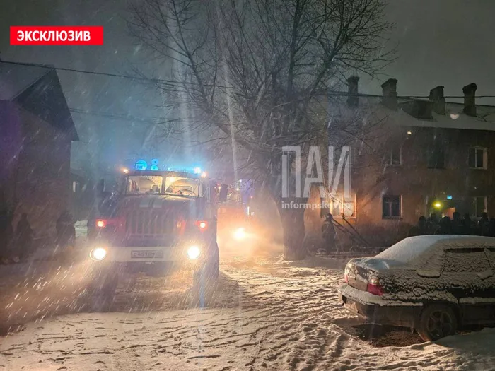 В Великих Луках на пожаре погиб человек (ФОТО)