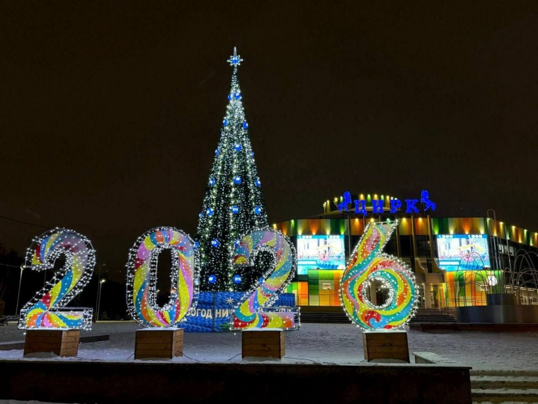 Омск украсила новогодняя праздничная ёлка от ВТБ 